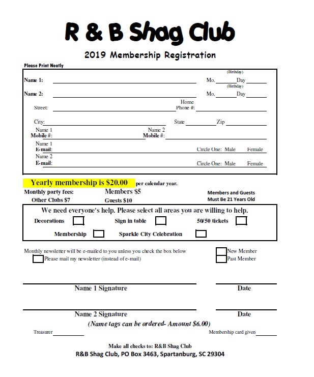 R&B Shag Club